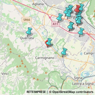 Mappa Via Umberto Saba, 59011 Seano PO, Italia (6.04444)