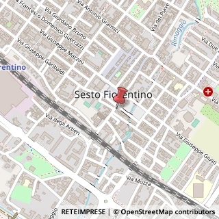 Mappa Piazza della Chiesa, 6, 50019 Sesto Fiorentino, Firenze (Toscana)