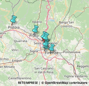 Mappa Viale L.Ariosto, 50019 Sesto Fiorentino FI, Italia (22.94667)