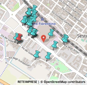 Mappa Viale L.Ariosto, 50019 Sesto Fiorentino FI, Italia (0.22)
