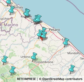 Mappa Via Monte Calvello, 61020 Vallefoglia PU, Italia (19.67733)