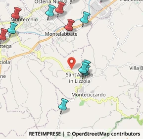 Mappa Via Monte Calvello, 61020 Vallefoglia PU, Italia (2.69385)