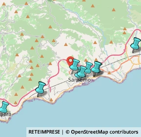 Mappa Strada senatore, 18038 Sanremo IM, Italia (4.05083)