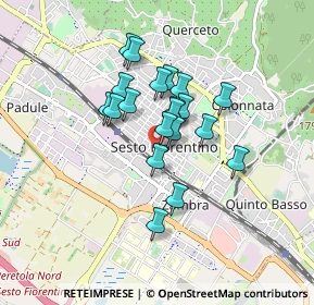 Mappa Via Tonietta, 50019 Sesto Fiorentino FI, Italia (0.6465)