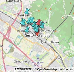 Mappa , 50019 Sesto Fiorentino FI, Italia (1.02389)