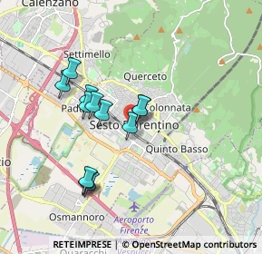 Mappa , 50019 Sesto Fiorentino FI, Italia (1.53083)