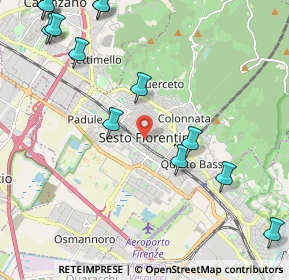 Mappa , 50019 Sesto Fiorentino FI, Italia (2.90077)