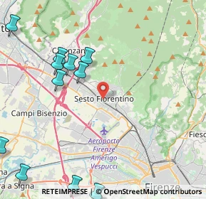Mappa , 50019 Sesto Fiorentino FI, Italia (6.05583)