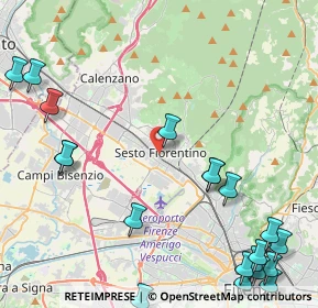 Mappa , 50019 Sesto Fiorentino FI, Italia (6.371)