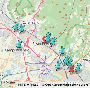 Mappa , 50019 Sesto Fiorentino FI, Italia (4.32167)