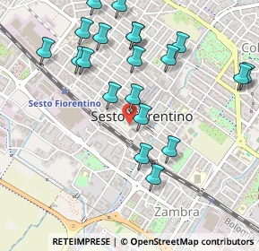 Mappa Via Tonietta, 50019 Sesto Fiorentino FI, Italia (0.5545)