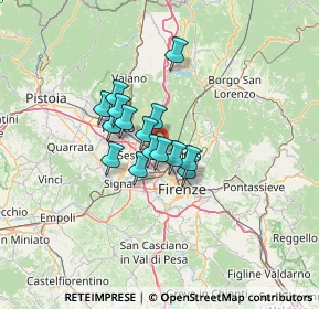 Mappa , 50019 Sesto Fiorentino FI, Italia (8.44867)