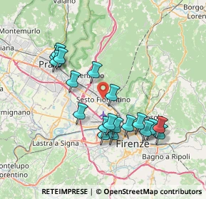 Mappa , 50019 Sesto Fiorentino FI, Italia (7.24947)