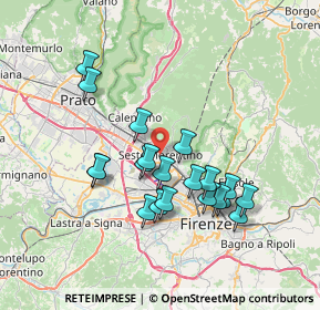 Mappa , 50019 Sesto Fiorentino FI, Italia (6.774)