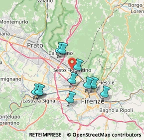 Mappa , 50019 Sesto Fiorentino FI, Italia (6.77727)
