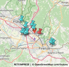 Mappa , 50019 Sesto Fiorentino FI, Italia (5.35167)