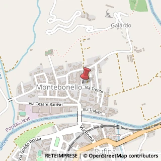 Mappa Via Lorenzo Ghiberti, 99, 50065 Pontassieve, Firenze (Toscana)