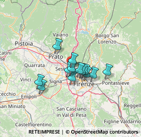 Mappa Via Biagi Marco, 50019 Sesto Fiorentino FI, Italia (8.94692)