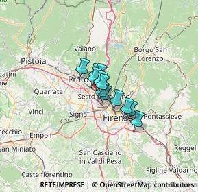 Mappa Viale del Lavoro, 50019 Sesto Fiorentino FI, Italia (6.03583)