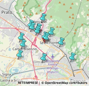 Mappa Via Biagi Marco, 50019 Sesto Fiorentino FI, Italia (3.01867)