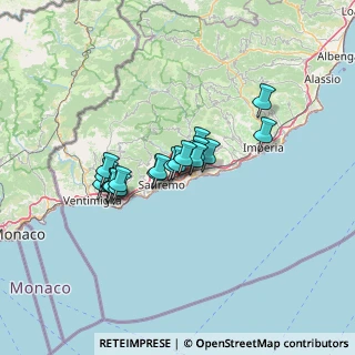 Mappa Via XX Settembre, 18038 Sanremo IM, Italia (9.73737)
