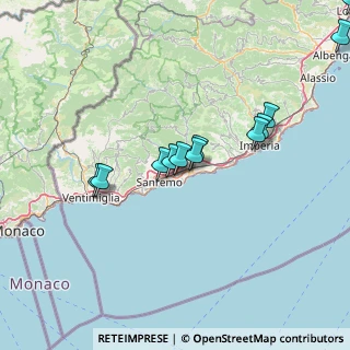 Mappa Via XX Settembre, 18038 Sanremo IM, Italia (15.49917)