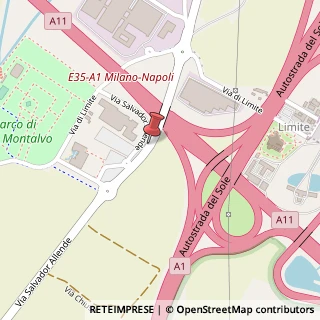 Mappa Via Salvator Allende, 11, 50058 Campi Bisenzio, Firenze (Toscana)