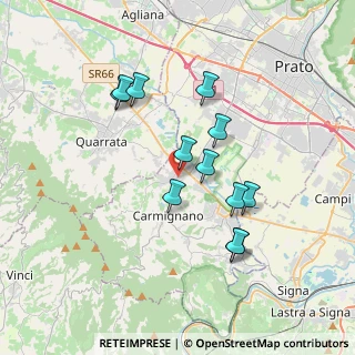 Mappa Via Riccardo Bacchelli, 59011 Seano PO, Italia (3.30083)