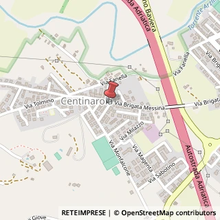 Mappa Via San Martino, 4, 61032 Fano, Pesaro e Urbino (Marche)