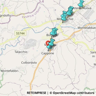 Mappa Via Leonilde Iotti, 61022 Colbordolo PU, Italia (2.08909)