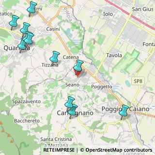 Mappa Via Froccina, 59015 Carmignano PO, Italia (2.98636)