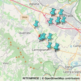 Mappa Via Froccina, 59015 Carmignano PO, Italia (3.82286)