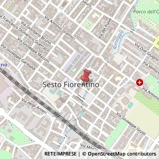 Mappa Piazza del Mercato, 11/A, 50019 Sesto Fiorentino, Firenze (Toscana)