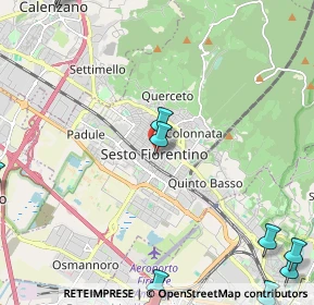 Mappa Piazza e Via Mercato, 50019 Sesto Fiorentino FI, Italia (3.75308)