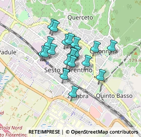 Mappa Piazza e Via Mercato, 50019 Sesto Fiorentino FI, Italia (0.611)