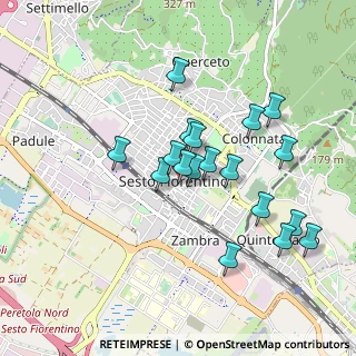 Mappa Piazza del Mercato, 50059 Sesto Fiorentino FI, Italia (0.84167)