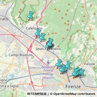 Mappa Piazza del Mercato, 50059 Sesto Fiorentino FI, Italia (4.07667)