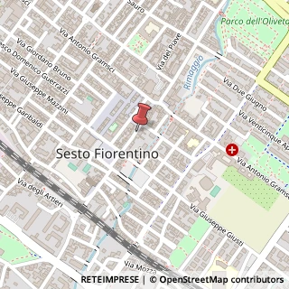 Mappa Via Giuseppe Verdi, 109, 50019 Sesto Fiorentino, Firenze (Toscana)