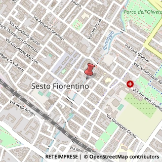 Mappa Via Potente, 23, 50019 Sesto Fiorentino, Firenze (Toscana)