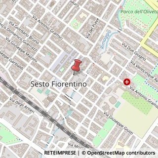 Mappa Via Giuseppe Verdi, 123, 50019 Sesto Fiorentino, Firenze (Toscana)