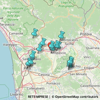 Mappa Via del Frizzone, 55012 Capannori LU, Italia (12.47625)