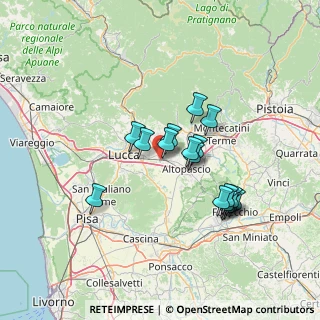 Mappa Via del Frizzone, 55012 Capannori LU, Italia (12.27118)