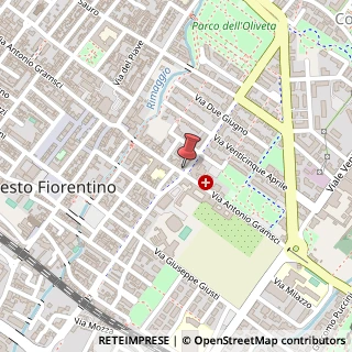 Mappa Via A. Gramsci, 543, 50019 Sesto Fiorentino, Firenze (Toscana)