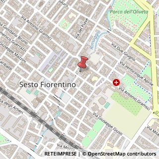 Mappa Via Corsi Salviati, 25, 50019 Sesto Fiorentino, Firenze (Toscana)