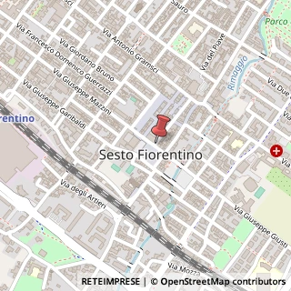 Mappa Piazza Vittorio Veneto, 9, 50019 Sesto Fiorentino, Firenze (Toscana)