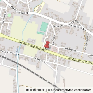 Mappa Via Giacomo Puccini, 2436, 55016 Porcari, Lucca (Toscana)