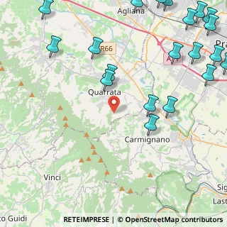 Mappa Via Fontemorana e Spazzavento, 51039 Quarrata PT, Italia (6.7425)
