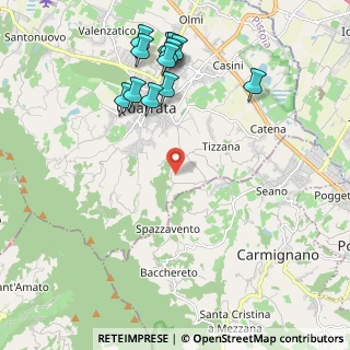 Mappa Via Fontemorana e Spazzavento, 51039 Quarrata PT, Italia (2.41917)