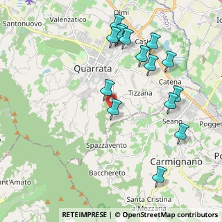 Mappa Via Fontemorana e Spazzavento, 51039 Quarrata PT, Italia (2.30267)