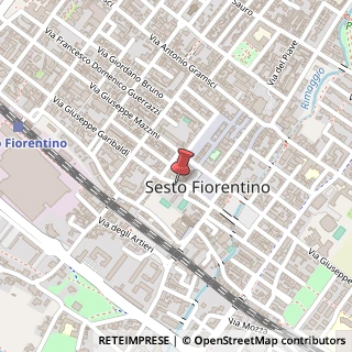Mappa Via Amedeo Barducci, 3, 50019 Sesto Fiorentino, Firenze (Toscana)